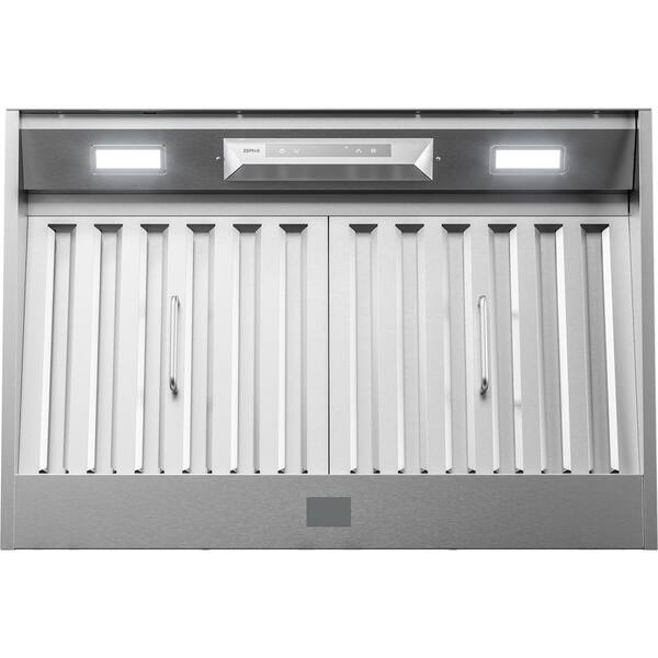 Zephyr Monsoon Connect 48 in. Insert Range Hood with LED Lights in 