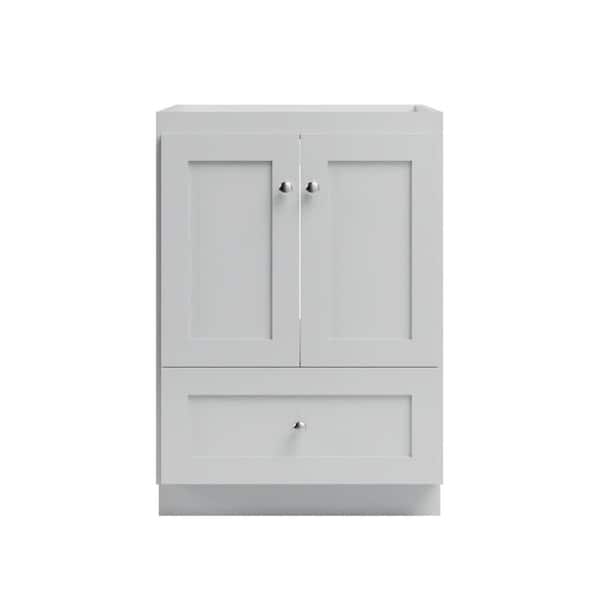 Shaker 24 in. W x 21 in. D x 34.5 in. H Bath Vanity Cabinet without Top in Dewy Morning