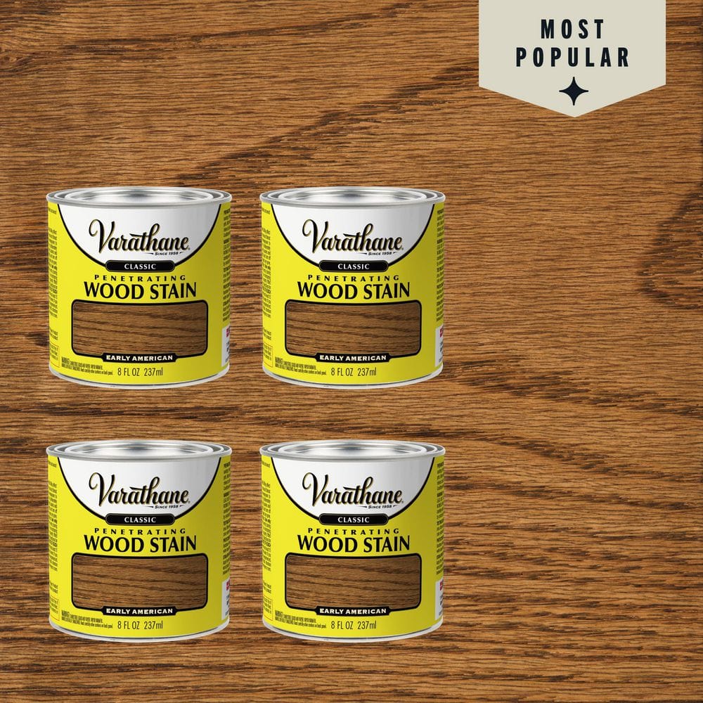 Varathane 8 oz. Early American Classic Wood Interior Stain (4-Pack