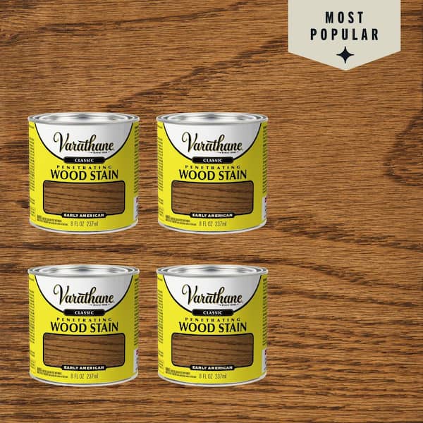 Varathane 8 oz. Early American Classic Wood Interior Stain (4-Pack)