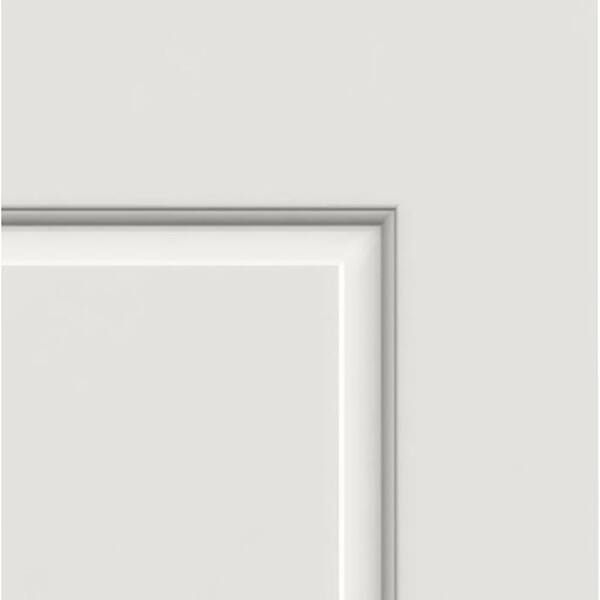 JELD-WEN 72 in. x 80 in. Carrara 2 Panel Hollow Core White Painted