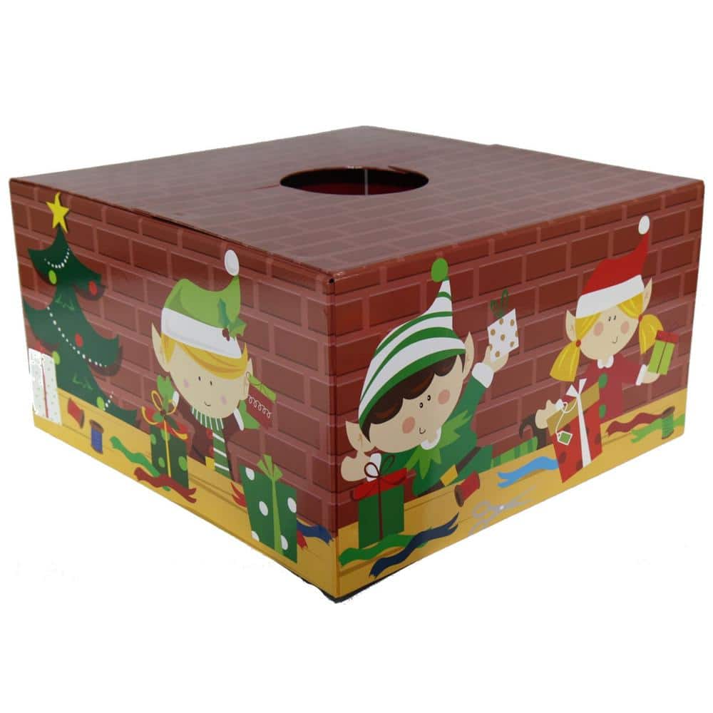 20 in. The Original Elves Christmas Tree Box with 6 in. Dia