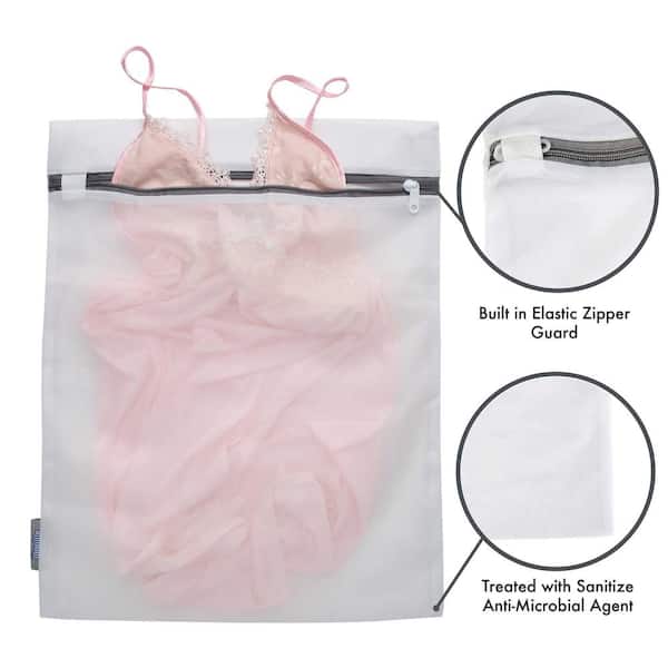 Suiswe Large Mesh Laundry Bag, Large Delicates Washing Bag