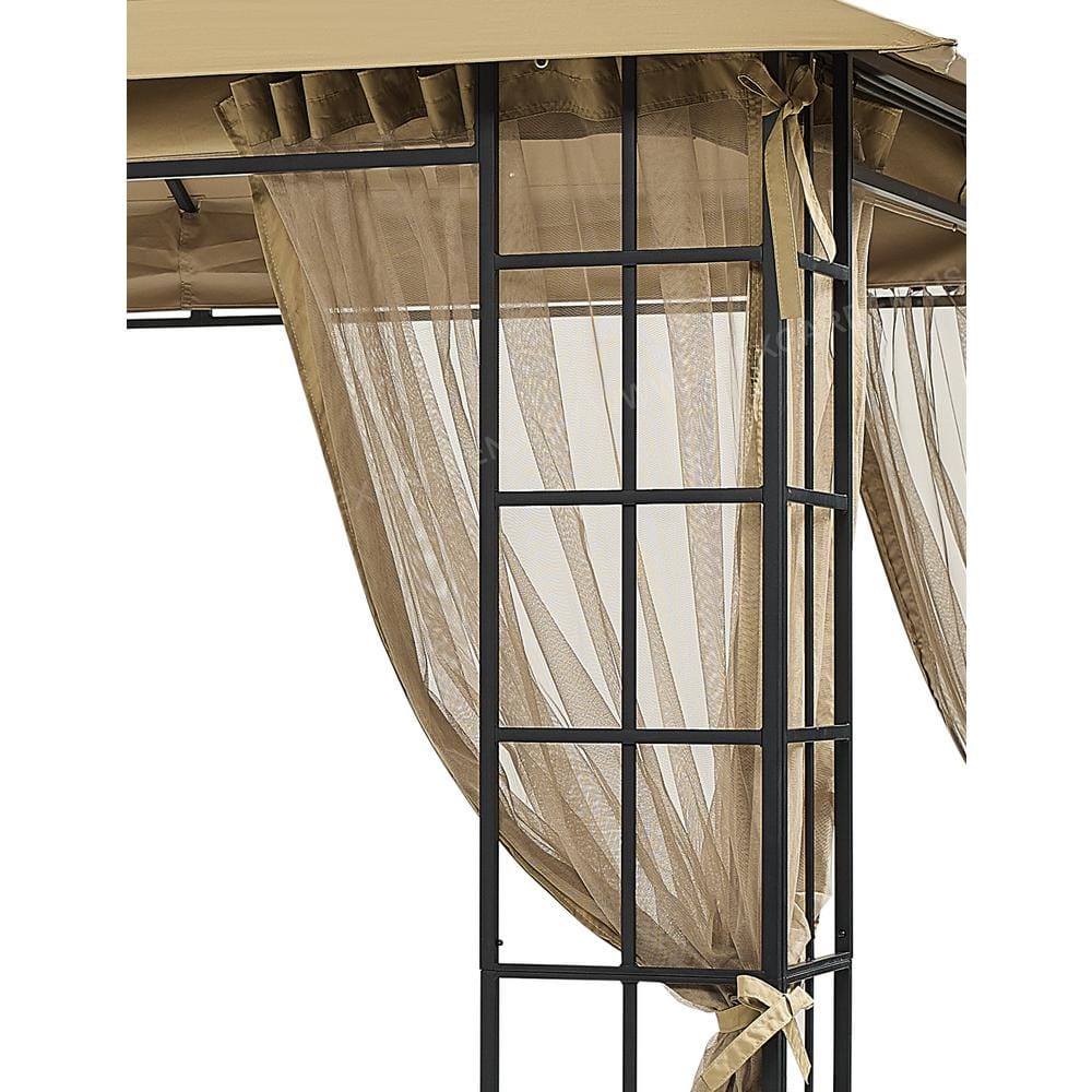 Melody II 10 ft. x 12 ft. Gazebo with Mosquito Net