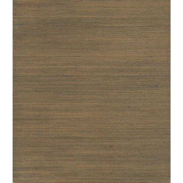 A-Street Prints Caihon Slate Sisal Grasscloth Non-Pasted Grass Cloth Wallpaper
