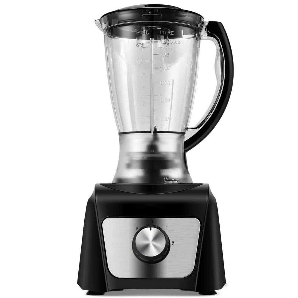 8-Cup Stainless Steel Food Processor with 2 Variable Speed