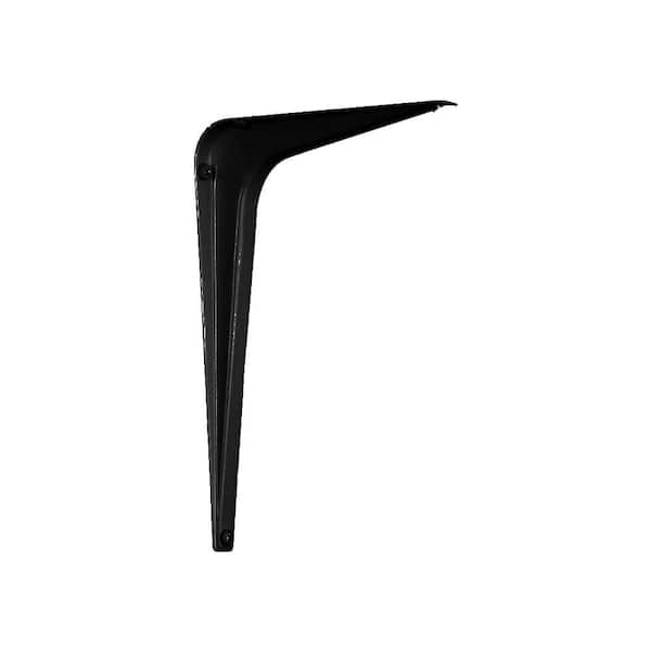 5 in. x 6 in. Black Steel Shelf Bracket