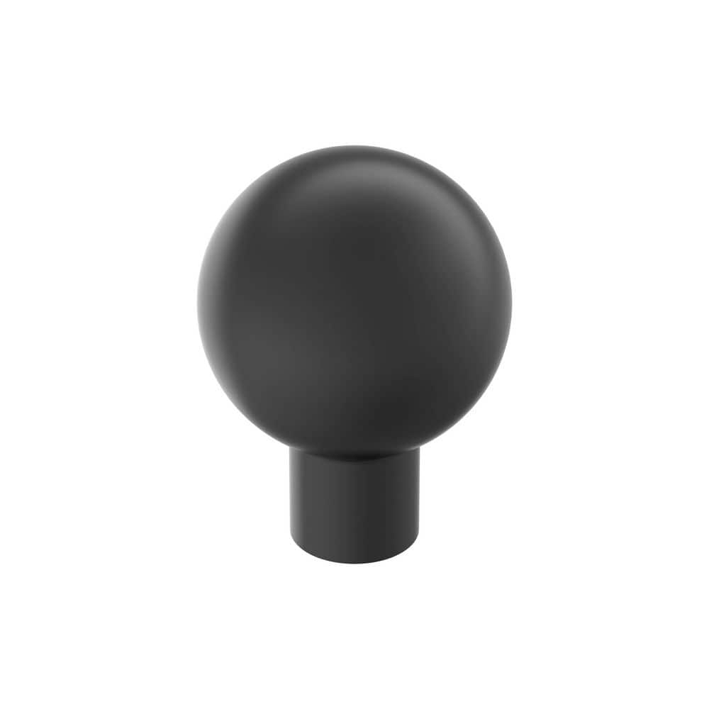 Coble 1-1/8 in. (29mm) Diameter Matte Black Classic Round Cabinet Knob price history on PriceWatchPro