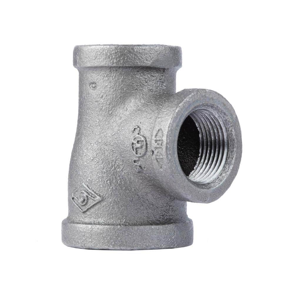 1 in. x 3/4 in. x 3/4 in. Black Iron Reducing Tee price history on PriceWatchPro