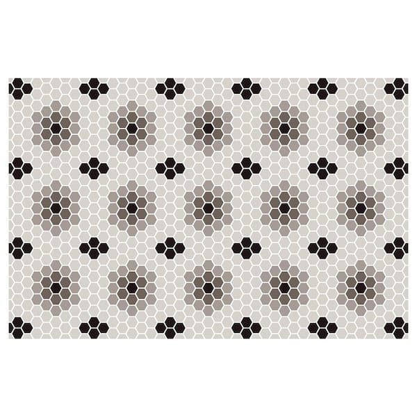Bungalow Flooring FlorArt 22 in. x 34 in. Hallway Indoor Low Profile Decorative Kitchen Mat