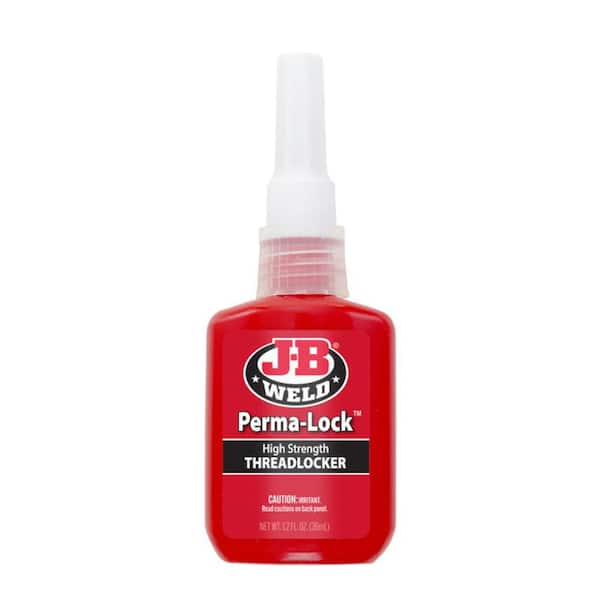 J-B Weld Perma-Lock 36ml Red Threadlocker Adhesive 27136 - The