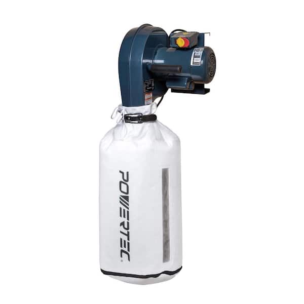 12 Amp 1 HP 560 CFM Wall Mounted Dust Collector, 1-Micron, 120-Volt/240-Volt