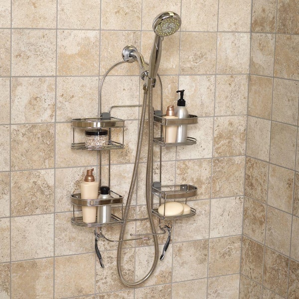 https://images.thdstatic.com/productImages/ee362f83-090f-4bc6-bd42-4b719d68cb9a/svn/stainless-steel-zenna-home-shower-caddies-e7546stbb-1f_600.jpg