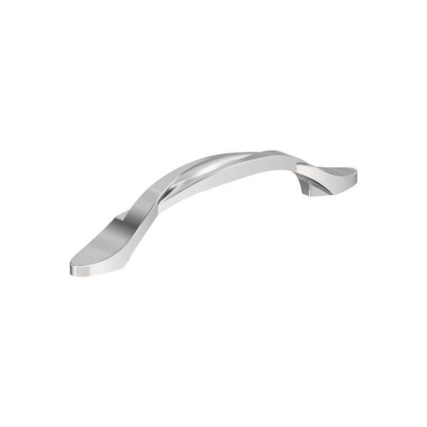 Amerock Intertwine 3-3/4 in. Center-to-Center Classic Polished Chrome Arch Cabinet Pull