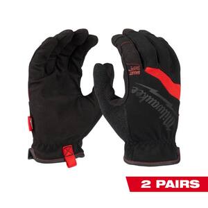FreeFlex Large Work Gloves (2-Pack)
