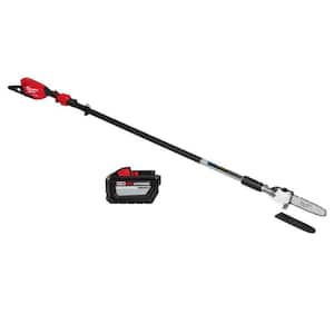 M18 FUEL 10 in. 18V Lithium-Ion Brushless Electric Cordless Telescoping Pole Saw w/12.0 Ah High Output Battery