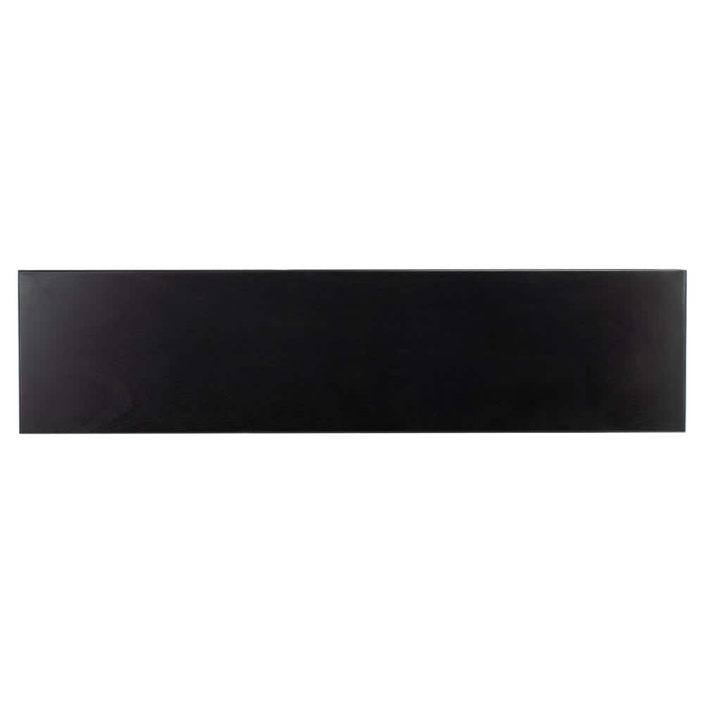 Adiland Chic Black Wood and Metal Sideboard with Storage