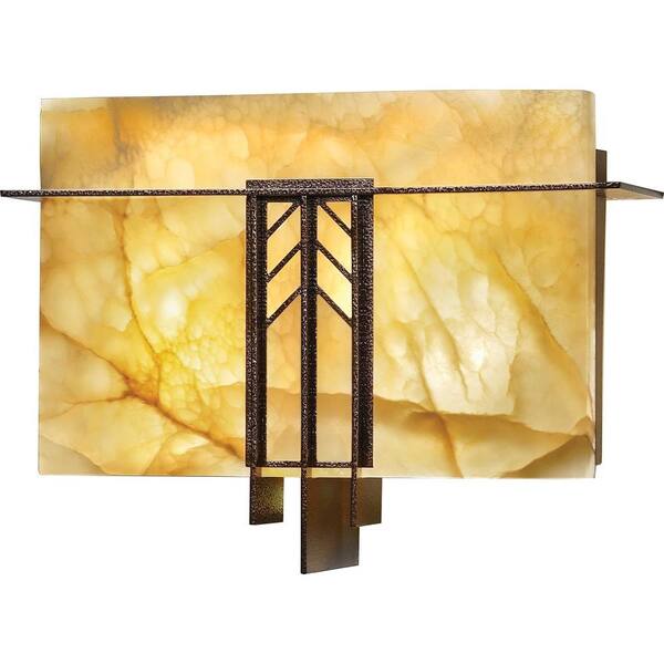 Filament Design 10 in. 2-Light Antique Copper Interior Wall Sconce