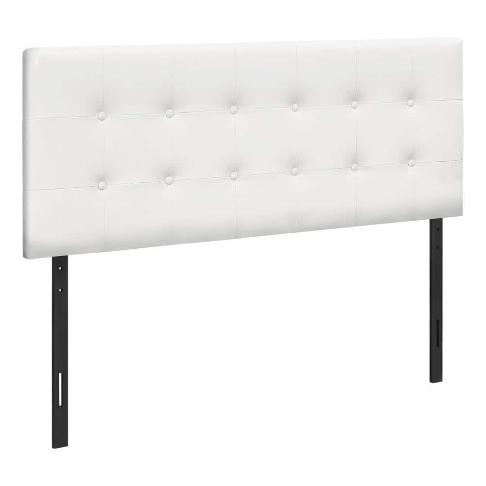 White Full Size Headboard