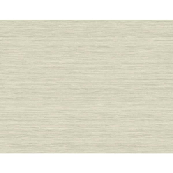 Seabrook Designs 60.75 sq. ft. Fawn Silk Embossed Vinyl Unpasted Wallpaper Roll