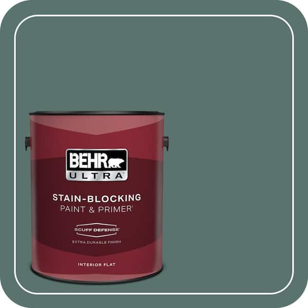 BEHR ULTRA 1 gal. Home Decorators Collection #HDC-WR16-04 Noble Fir Extra Durable Flat Interior Paint & Primer