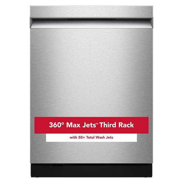 24 in. Top Control Built-In Tall Tub Dishwasher in PrintShield Stainless with Advanced ProDry System
