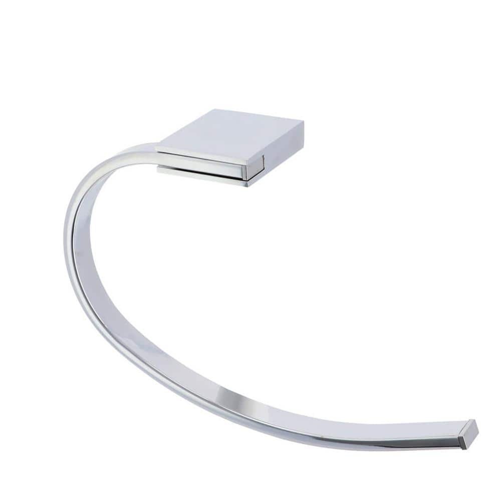 Wall Mounted Hand Towel Holder Bar Ring in Stainless Steel