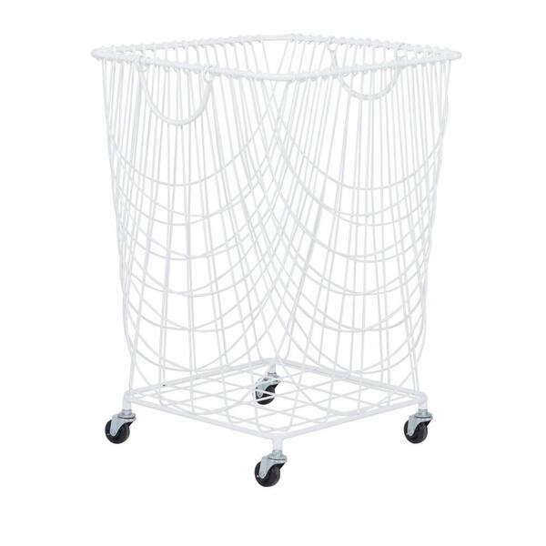 Home Decorators Collection Becker White Metal Wrapping Cart MD0006-82 - The  Home Depot