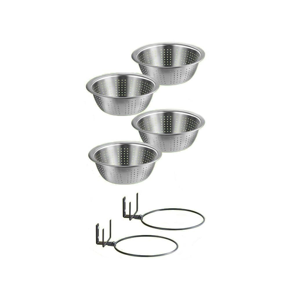 8in. ft. 8in. Squirrel Feeders Outdoor Metal Dual Corn Cob Spikes Removable Drainage Bowl Easy Clean 2-Pack price history on PriceWatchPro