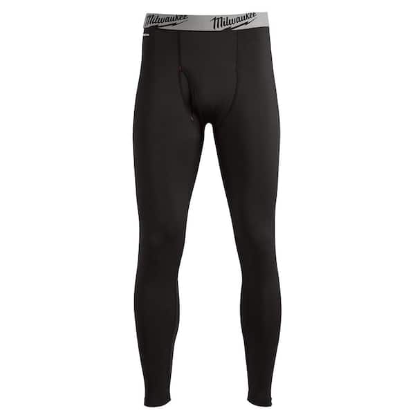 Milwaukee Men's 2X-Large Black Workskin Thermal Underwear Base