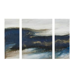 Rolling Waves 3-piece Triptych Canvas Wall Art Set