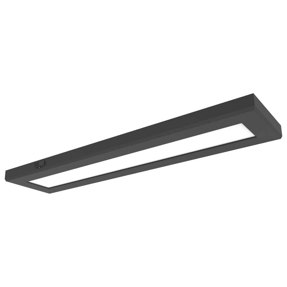 Blink Pro Plus 5.61 in. 24-Watt Black Color Selectable Integrated LED Flush Mount Surface Light 1600-1750 lumens price history on PriceWatchPro