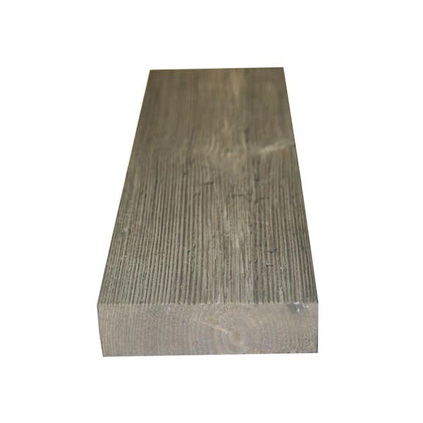 Unbranded 1 in. x 4 in. x 8 ft. #2 and Better Pre-Finished Barn Grey Trim Pine Board