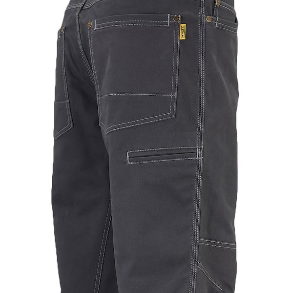 DEWALT Madison Men's 36 in. W x 31 in. L Stone Cotton/Spandex