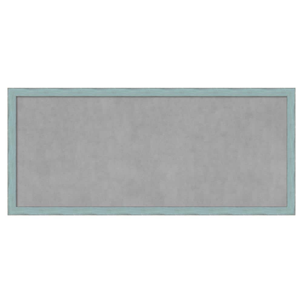 Sky Blue Rustic 50 in. x 22 in. Framed Magnetic Board price history on PriceWatchPro