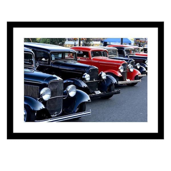 VENICE BEACH Collections FORD VINTAGE CLASSICS Framed Print by Unknown 1 Piece Framed Graphic Print Abstract Poster Art Print 18 in. x 14 in.
