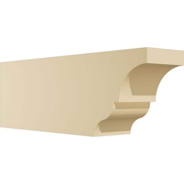 Ekena Millwork Standard Asheboro 5 in. W x 8 in. H x 24 in. D Signature Urethane Rafter Tail Outlooker