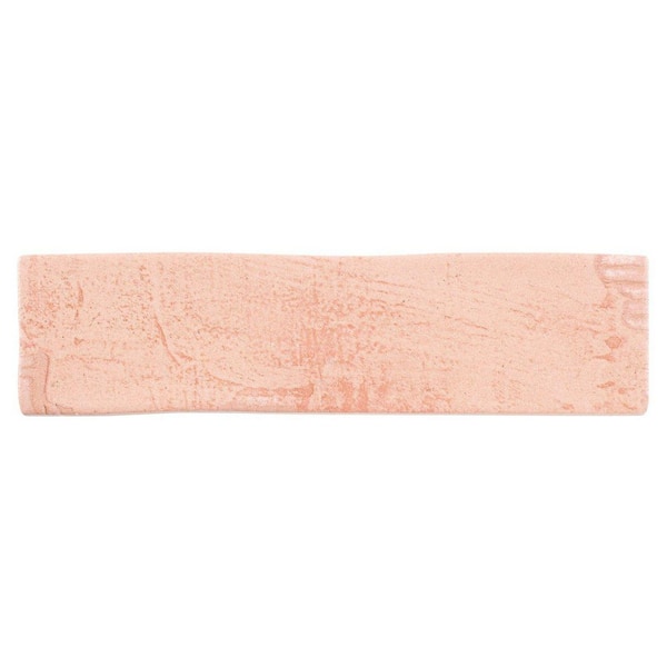 ANDOVA Jordal Zag Pink 3 in. x 12 in. Subway Textured Matte Ceramic Wall Tile (6.03 sq. ft./Case)