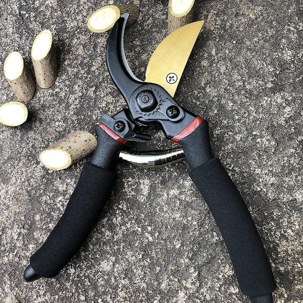 8' Professional Premium Titanium Bypass Pruning Shears Hand Pruners Garden  Clippers - China Pruning Shear and Shear price