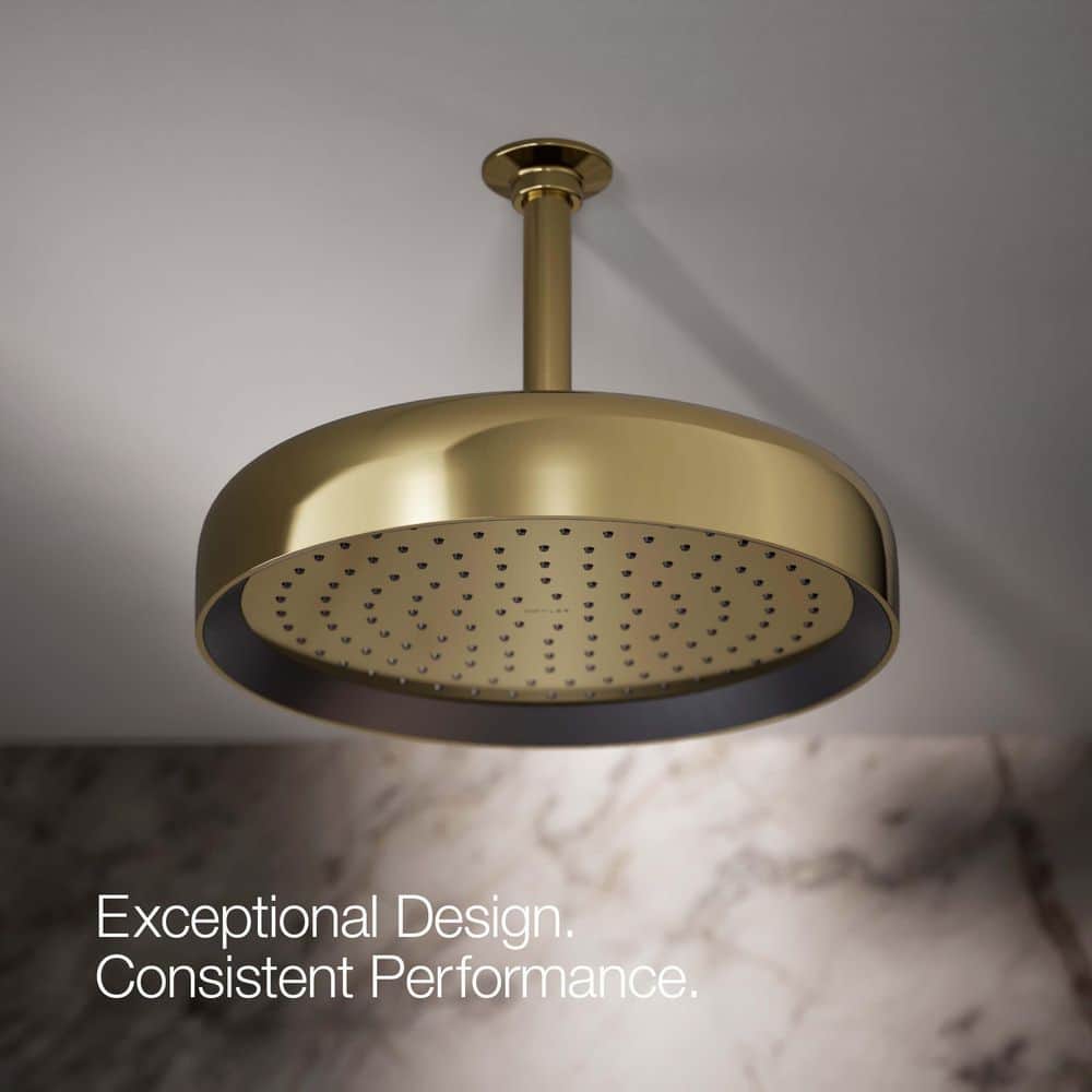 12-Inch Polished Chrome Round Rain Shower Head