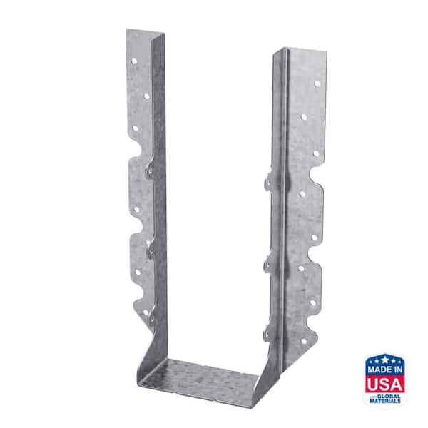 U Galvanized Face-Mount Joist Hanger for 4x14 Nominal Lumber