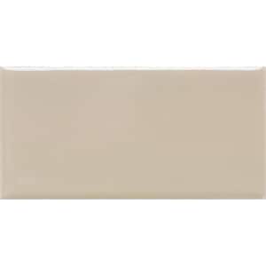 Rittenhouse Square Urban Putty 3 in. x 6 in. Ceramic Subway Wall Tile (12.5 sq. ft. / case)