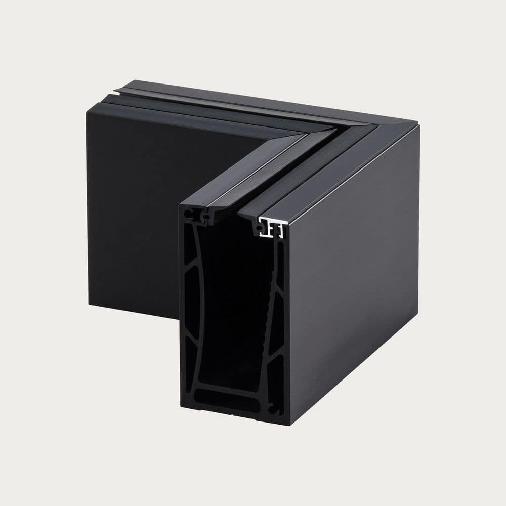 Rana Black Aluminum Base Rail Exterior Corner price history on PriceWatchPro