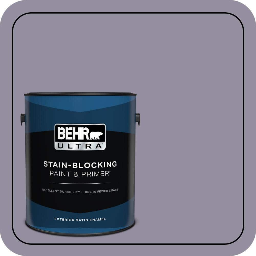 1 gal. #N560-4 Evening in Paris Satin Enamel Exterior Paint & Primer price history on PriceWatchPro