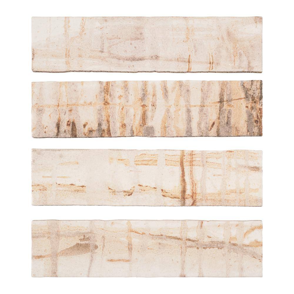 Homage 3" x 12" White Glazed Porcelain Subway Tile