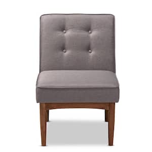 Arvid Gray Fabric Dining Chair