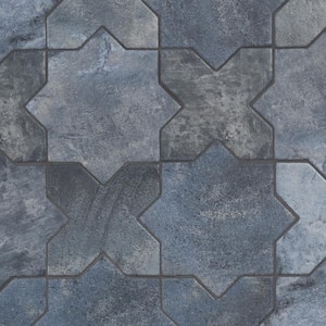 Tripoli Star-Crossed Denim Blue 6.1 in. x 11.9 in. Terracotta Look Porcelain Floor and Wall Tile (8.26 sq. ft./Case)