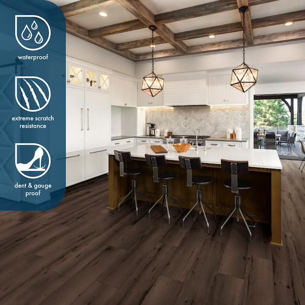 Lifeproof Hampden Cove Oak Waterproof Hybrid Resilient Flooring