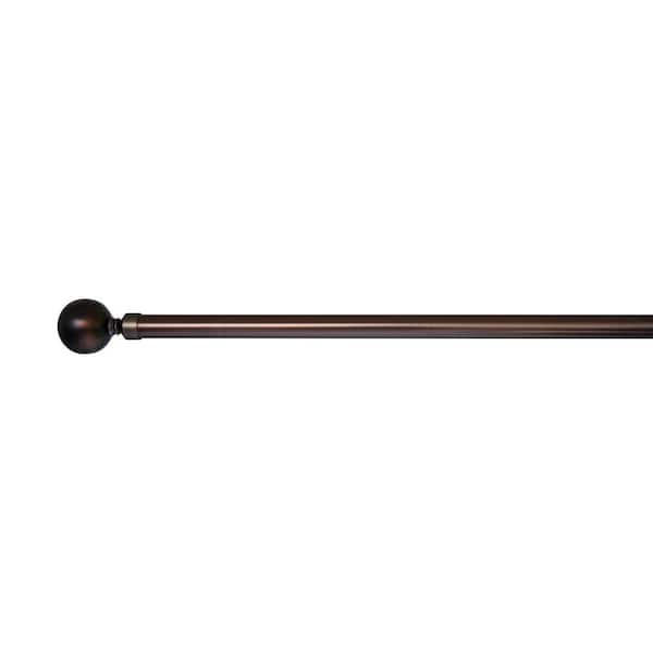 Versailles Home Fashions Lexington 28 in. - 48 in. Ball Rod Set