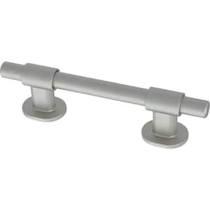 Bar Adjusta-Pull Adjustable 1-3/8 to 4 in. (35-102 mm) Satin Nickel Cabinet Drawer Pull (5-Pack)